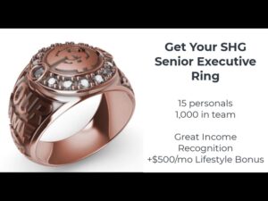 SHG Senior Executive Rings. Choose from Gold, Rose Gold, or White Gold. The Recognition You Deserve!